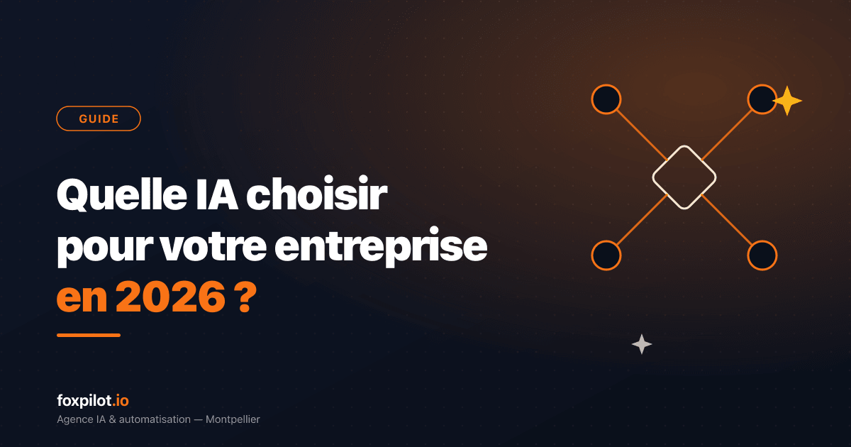 Quelle IA choisir pour votre entreprise en 2026 ? ChatGPT, Copilot, Claude ou Gemini - Foxpilot Blog IA et Automatisation